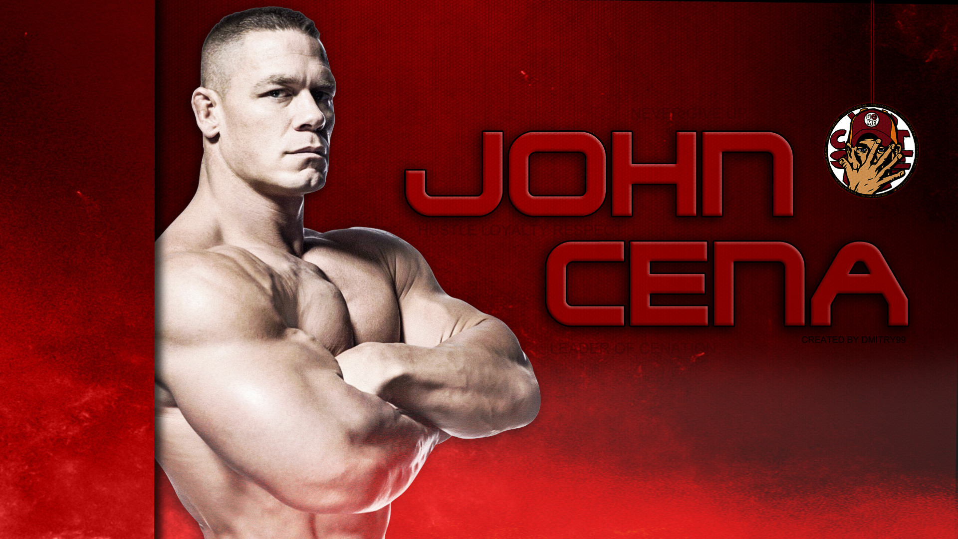 Jhon Cena HD Wallpaper With Quote John