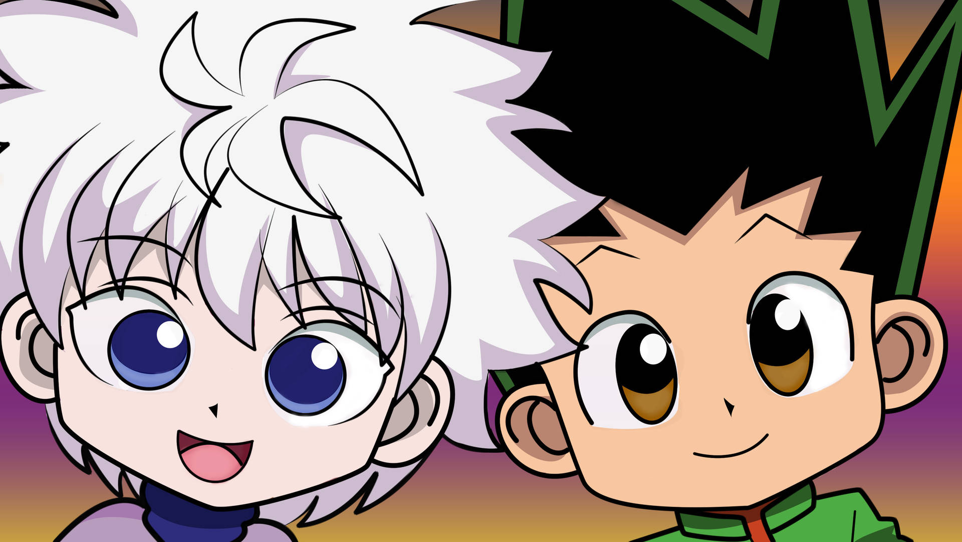 Chibi Gon And Killua Wallpaper