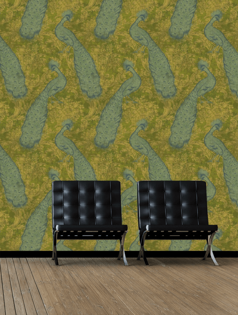 Cole And Son Byron Wallpaper Lime