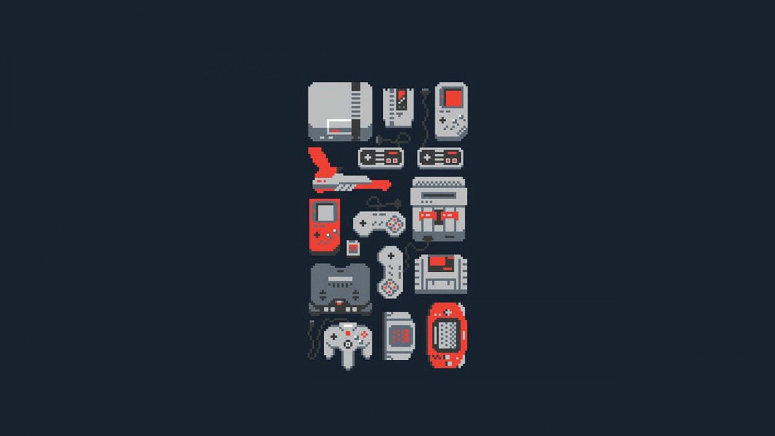 retro game wallpaper