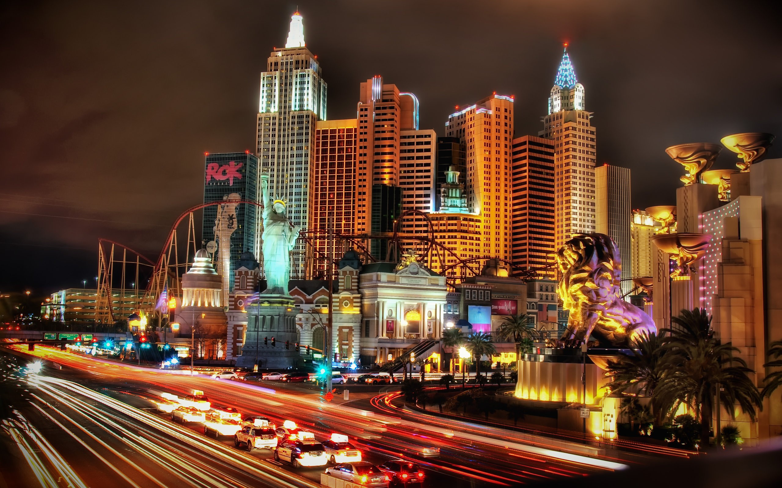 Las Vegas Night Wallpaper