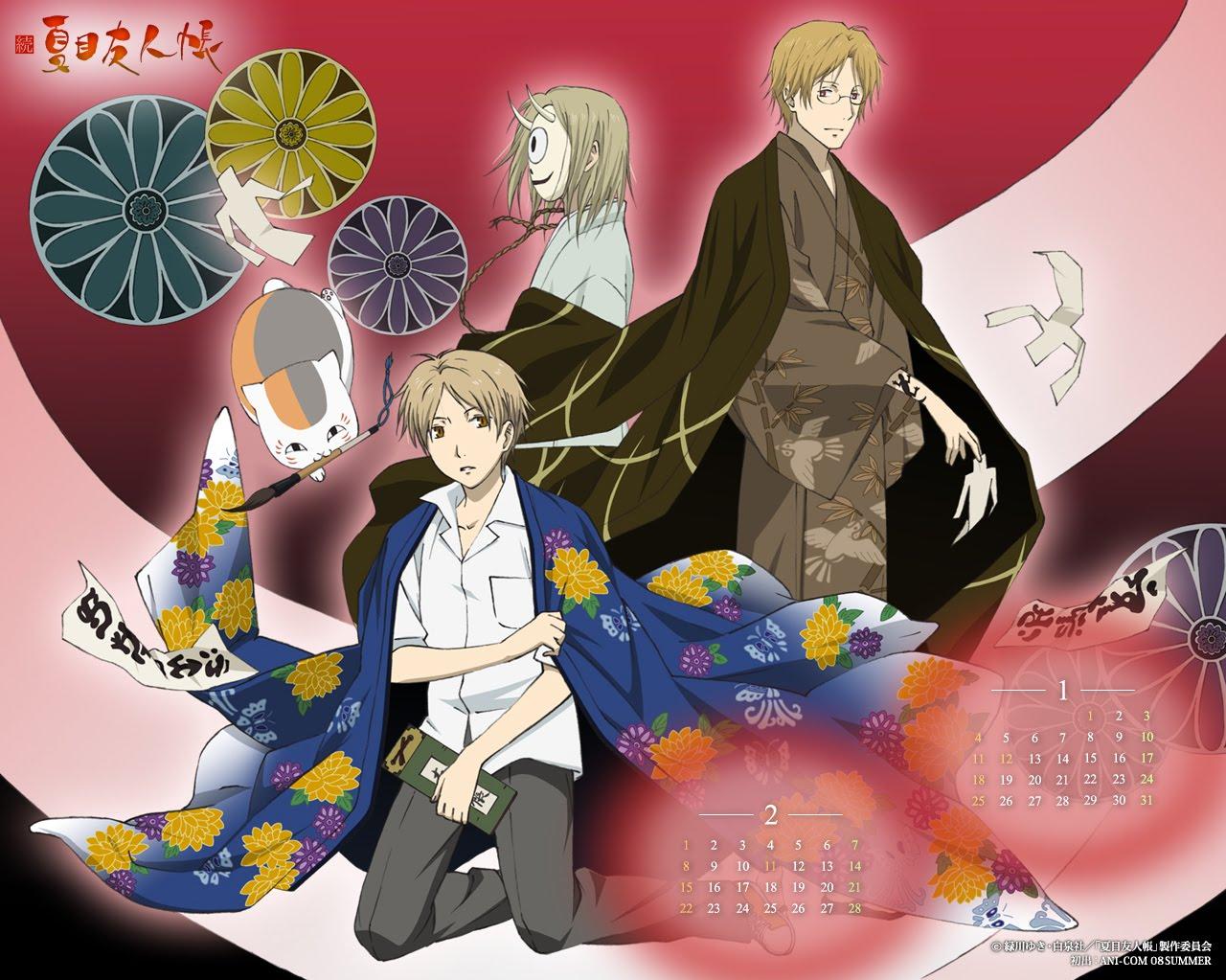 Natsume Yuujinchou Hiiragi Natori Shuuichi Takashi Nyanko