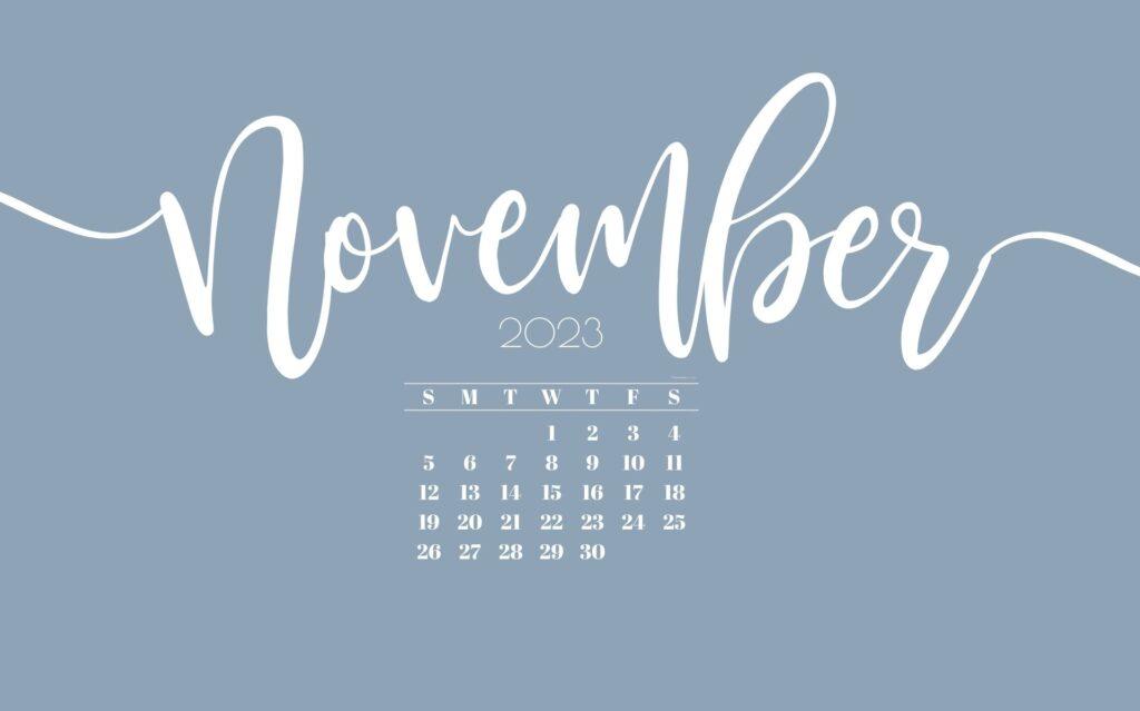 🔥 Download November Desktop Wallpaper Cute Calendar by derekt