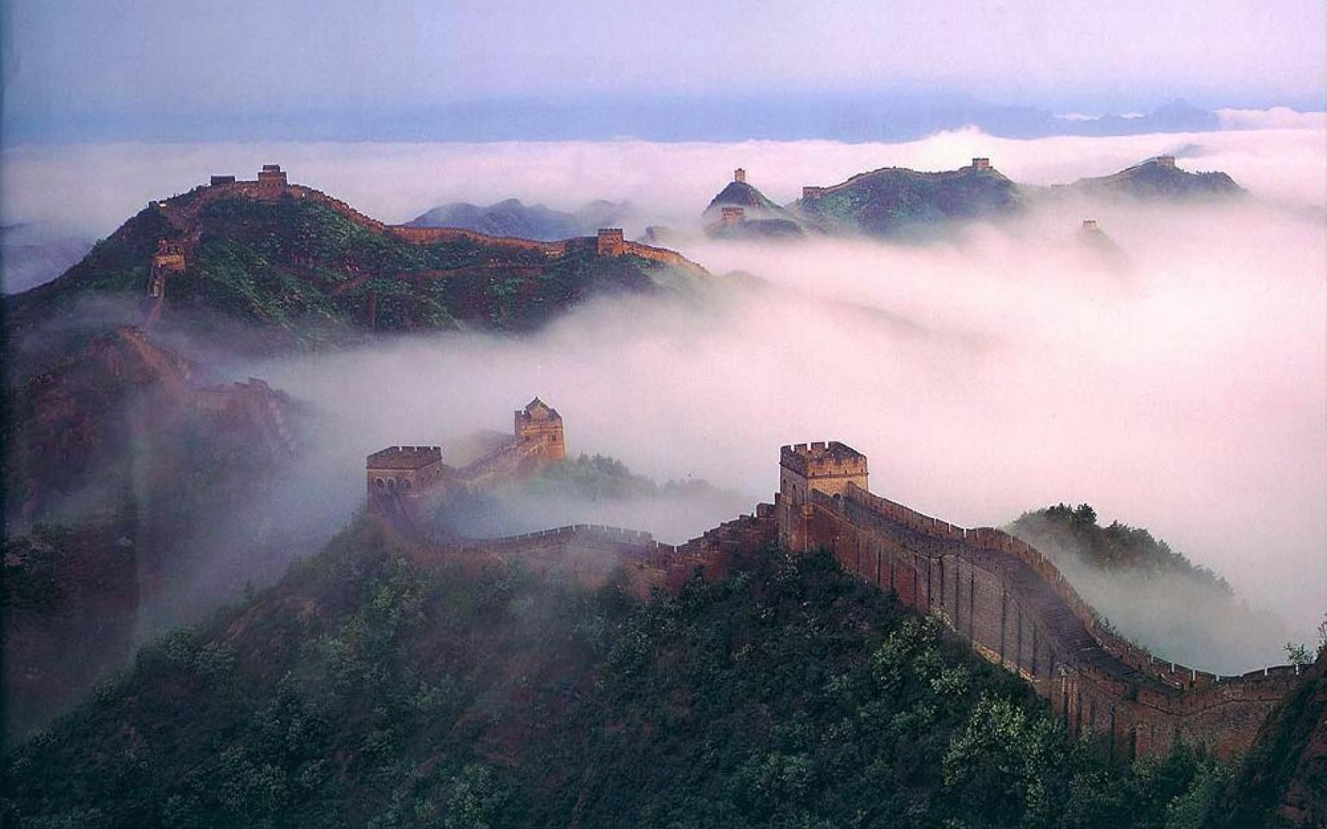 Great Wall Of China Sunset Wallpaper High Quality Resolution With