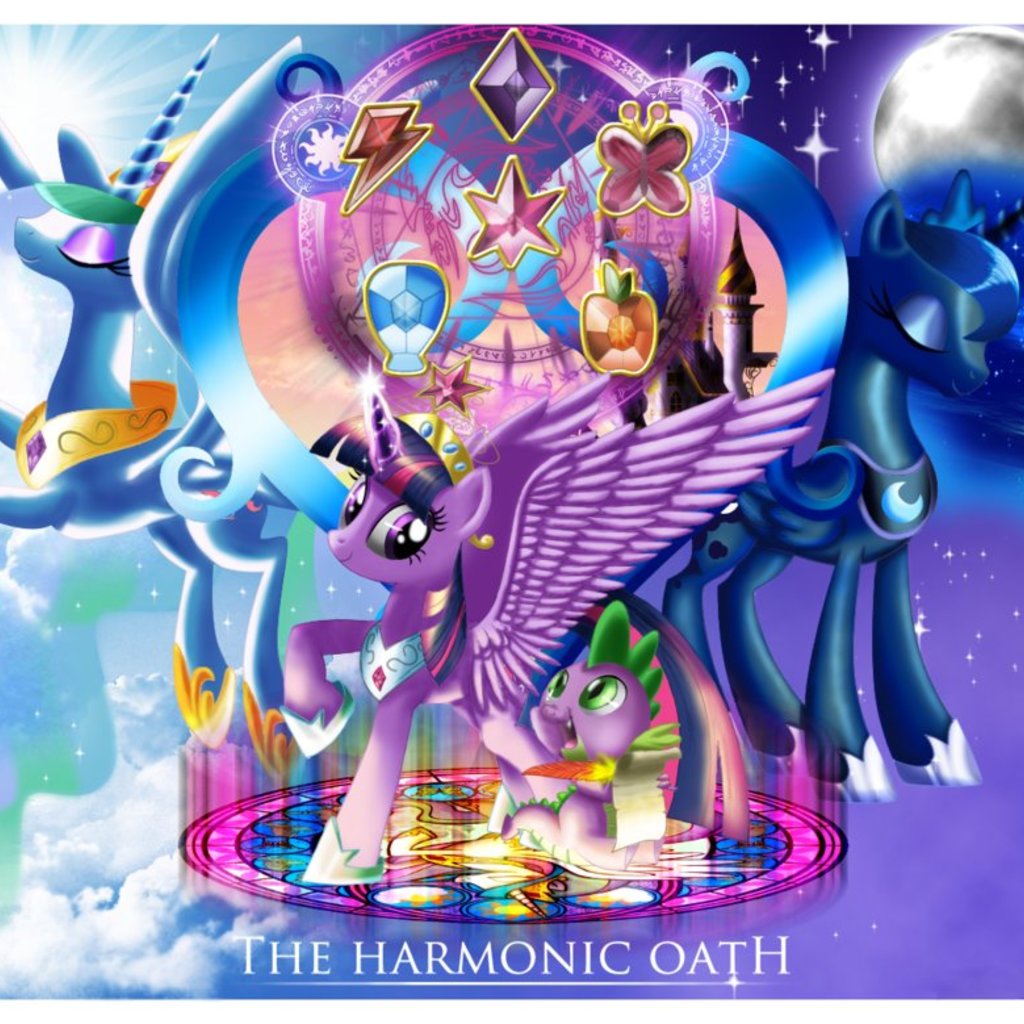 My Little Pony The Harmonic Oath Wallpaper For Apple iPad Mini
