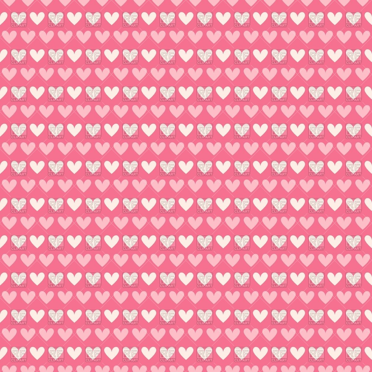 🔥 Free Download Cute Seamless Valentine S Day Background With Pink And ...