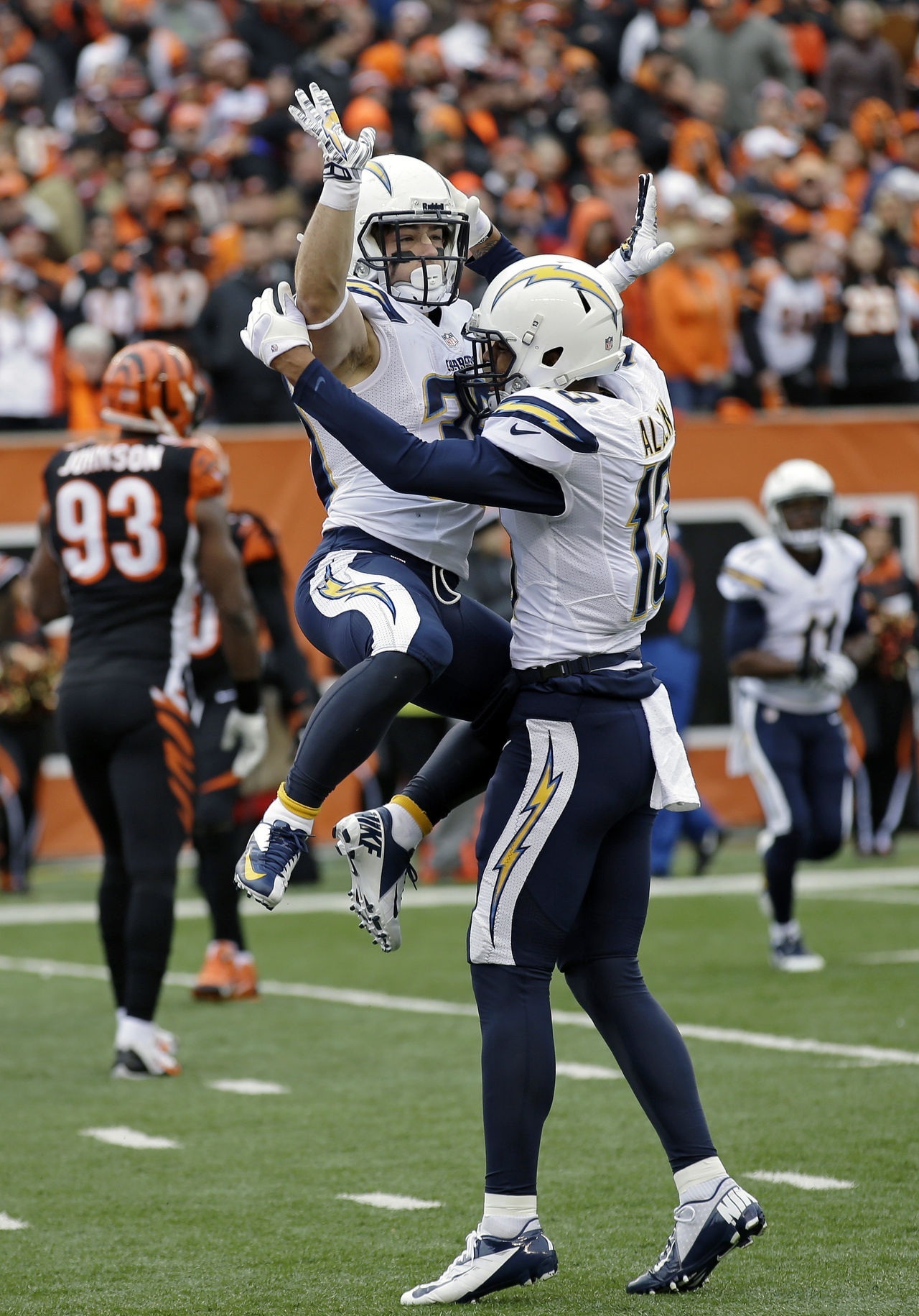 Chargers Bengals Football Danny Woodhead Keenan Allen Pg Photo Shared