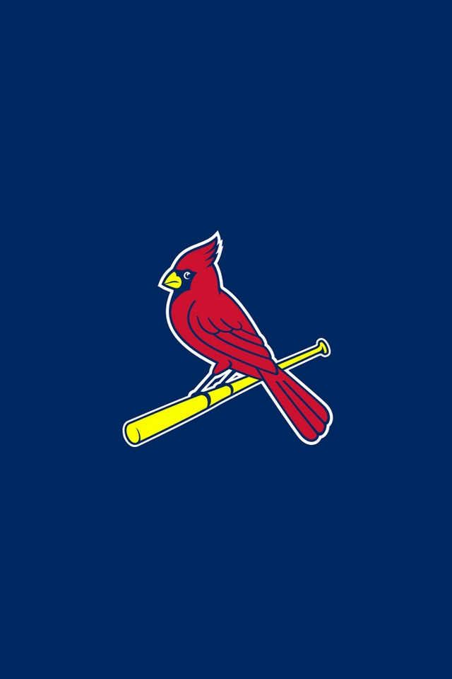 St Louis Cardinals Logo iPhone Wallpaper