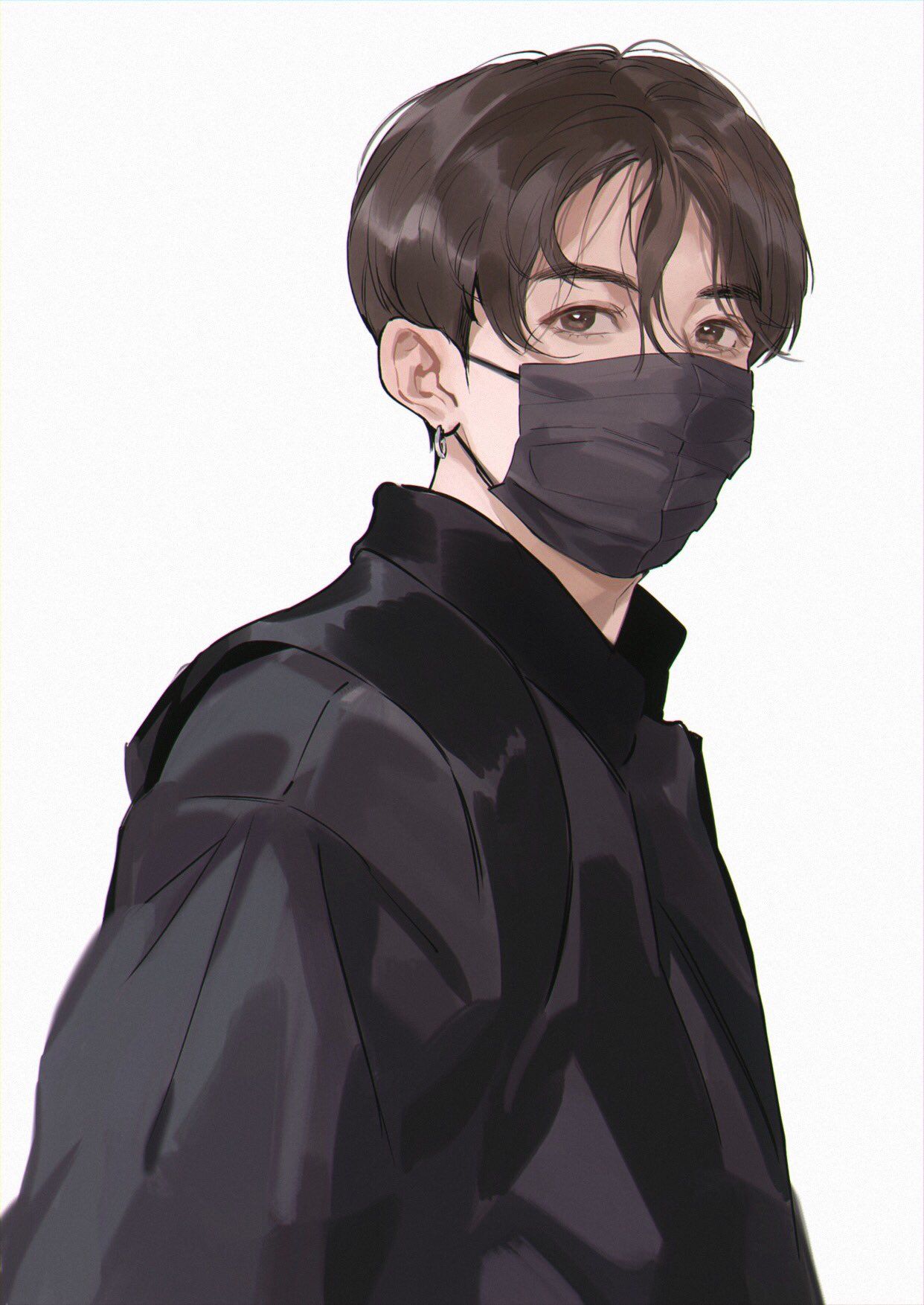 Bts Jung Kook Cute Drawing Wallpaper