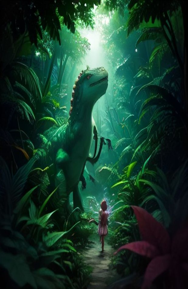 Cute Dinosaur Background