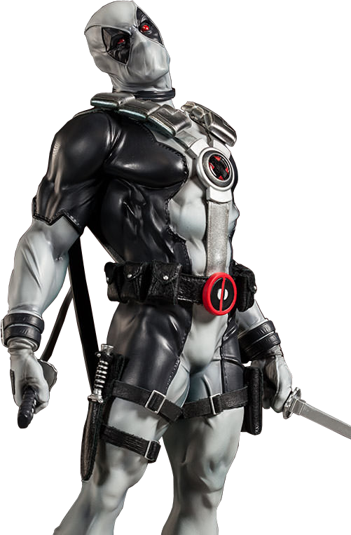 Deadpool X Force Premium Format Statue By Sideshow