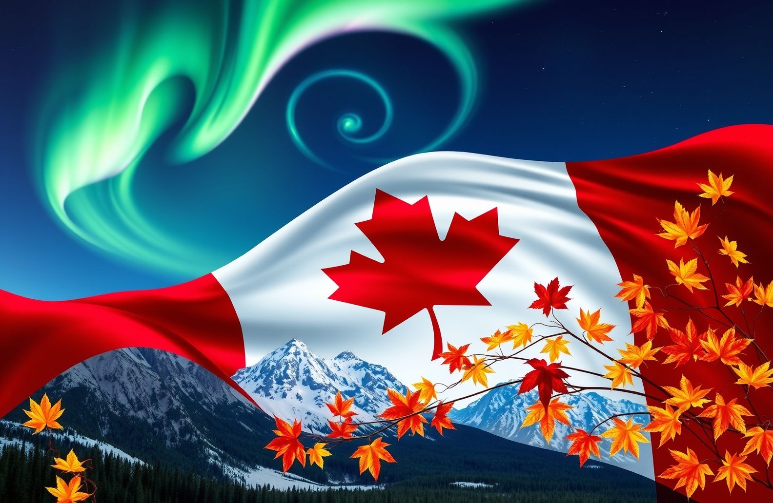 Canada Flag Wallpaper