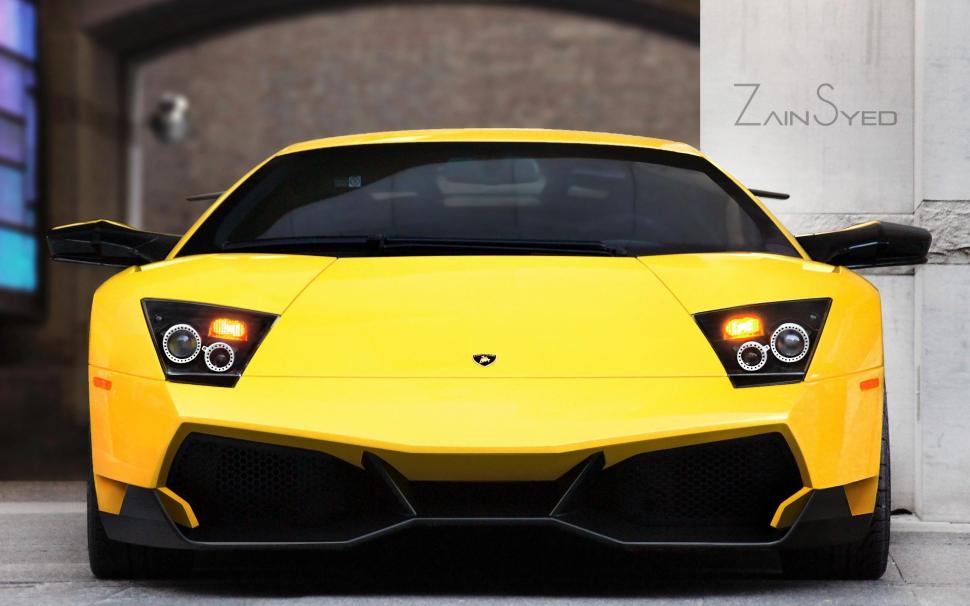 Lamborghini Murcielago Lp670 Yellow Car Wallpaper Other