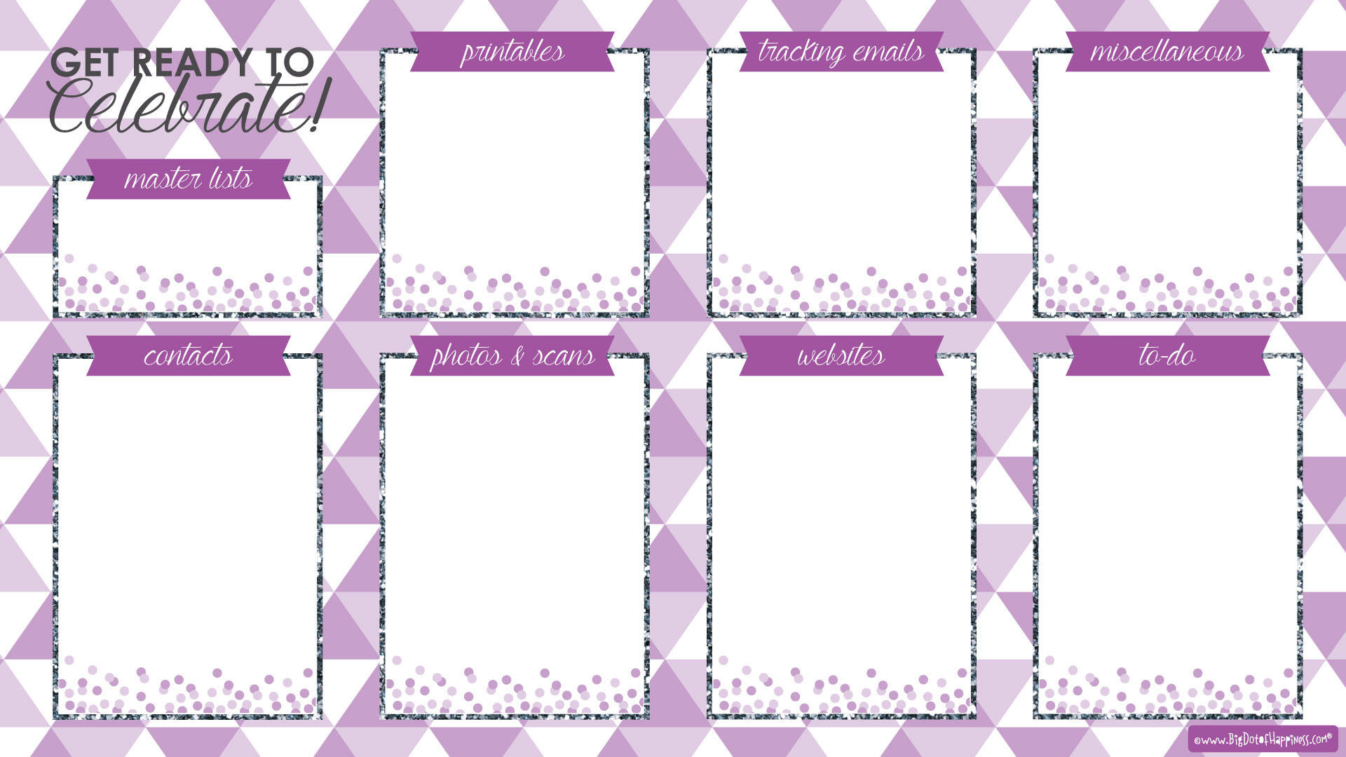 Desktop Organizer Wallpaper