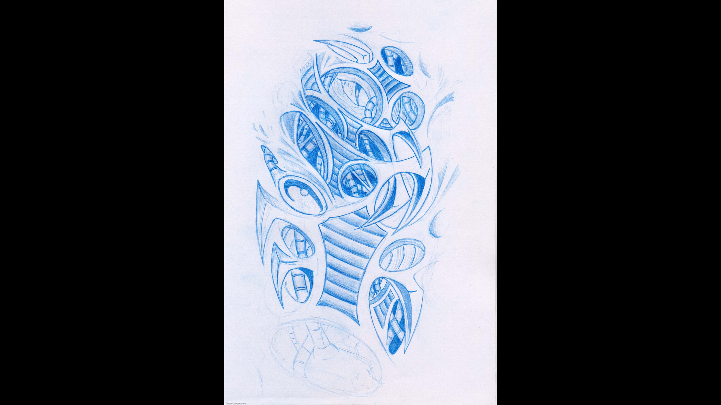 10 Biomechanical Tattoo Illustrations RoyaltyFree Vector Graphics  Clip  Art  iStock