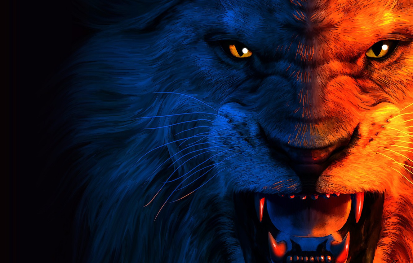 Wallpaper Predator Art Grin Lion The King Jean Pierre Image