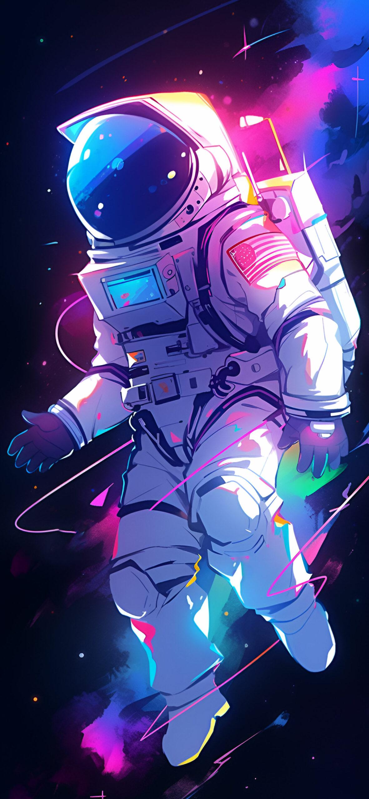 Astronaut In The Space Trippy Wallpaper HD Surreal