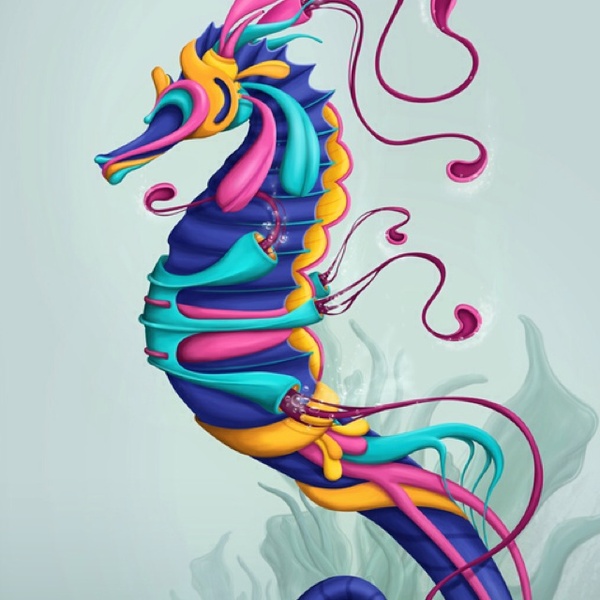 Seahorse Wallpaper Posters Listia Auctions For