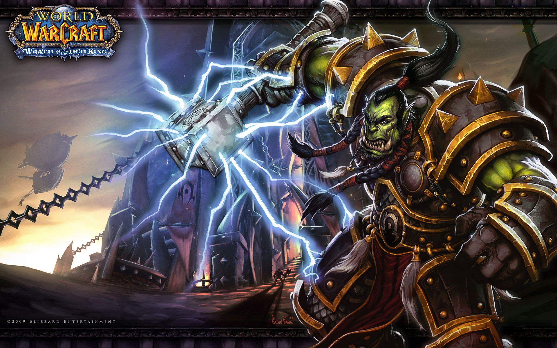 World of Warcraft Wrath of the Lich King desktop wallpaper 1920x1200