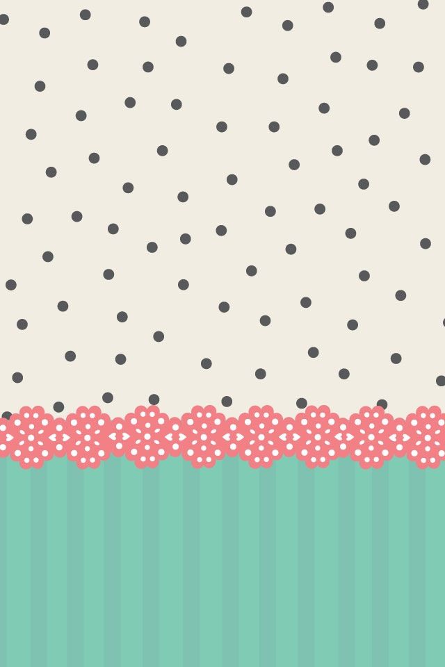 Pixel Patterns Background Wallpaper Polka Dots iPhone