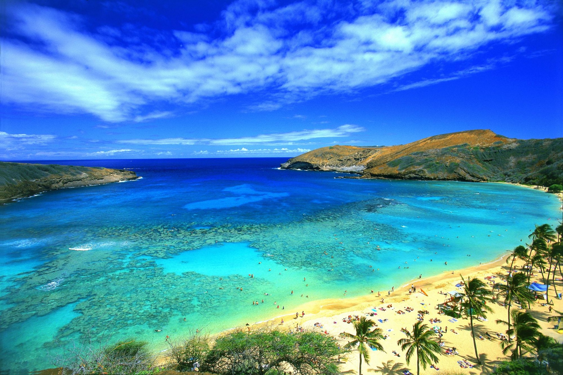 Paradise Beach Desktop HD Wallpaper High