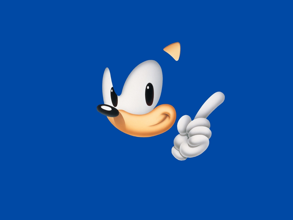 Sonic video game minimal art wallpaper hd image picture
