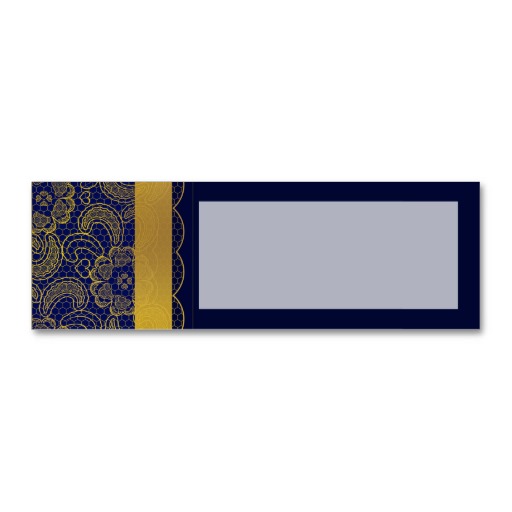 Navy Blue And Gold Background Lace