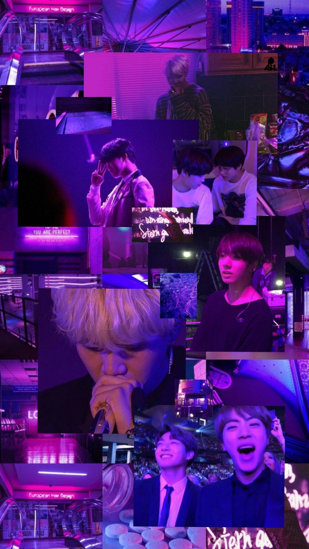 Bts Purple Aesthetic Wallpaper