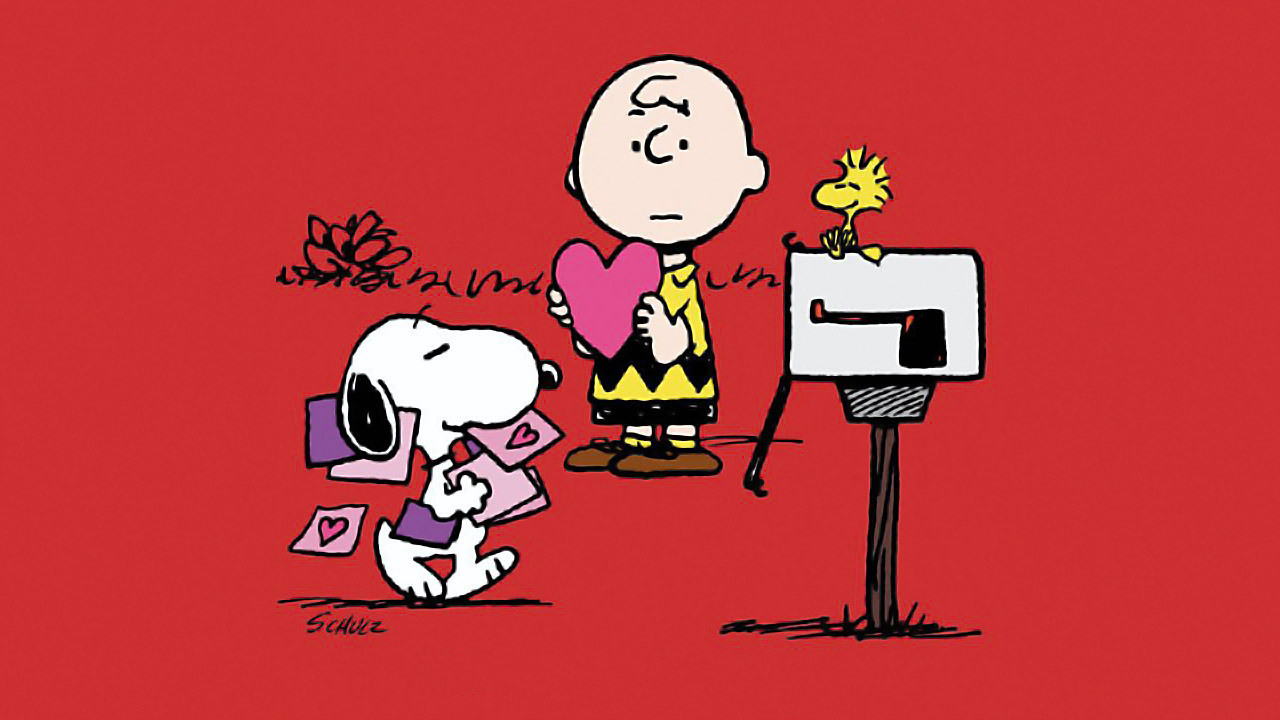 Valentine Charlie Brown Minutes It S Day