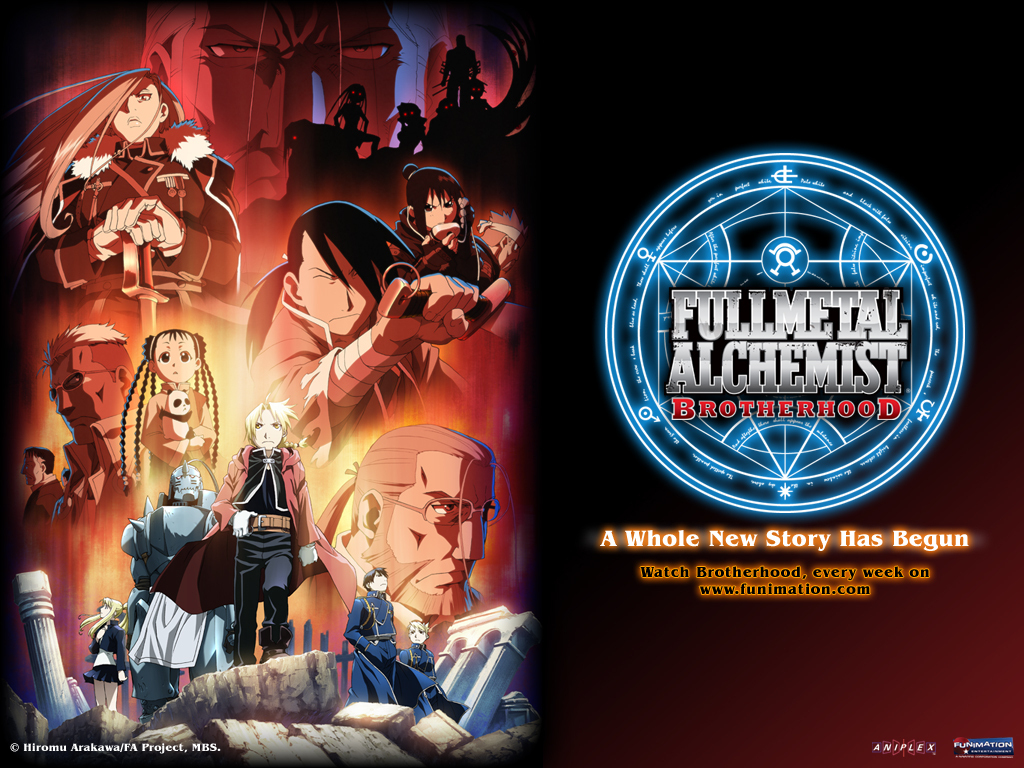Fullmetal Alchemist Brotherhood Anime Wallpaper