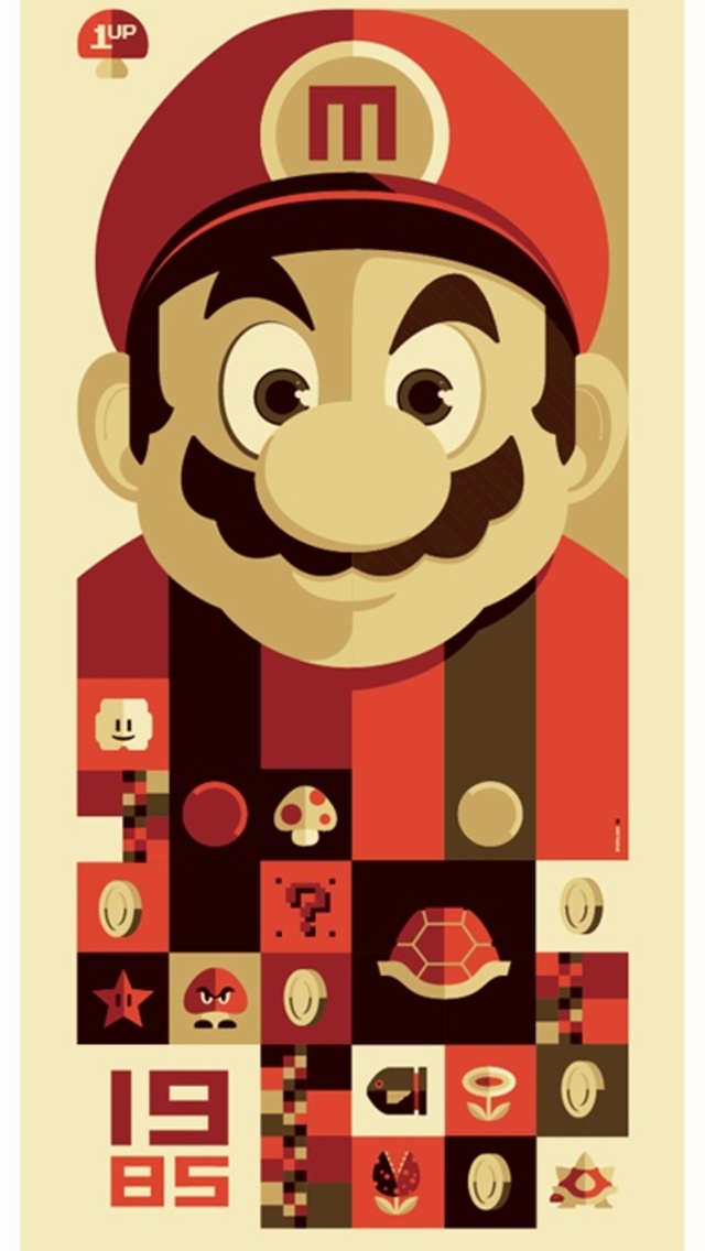 Super Mario iPhone Background