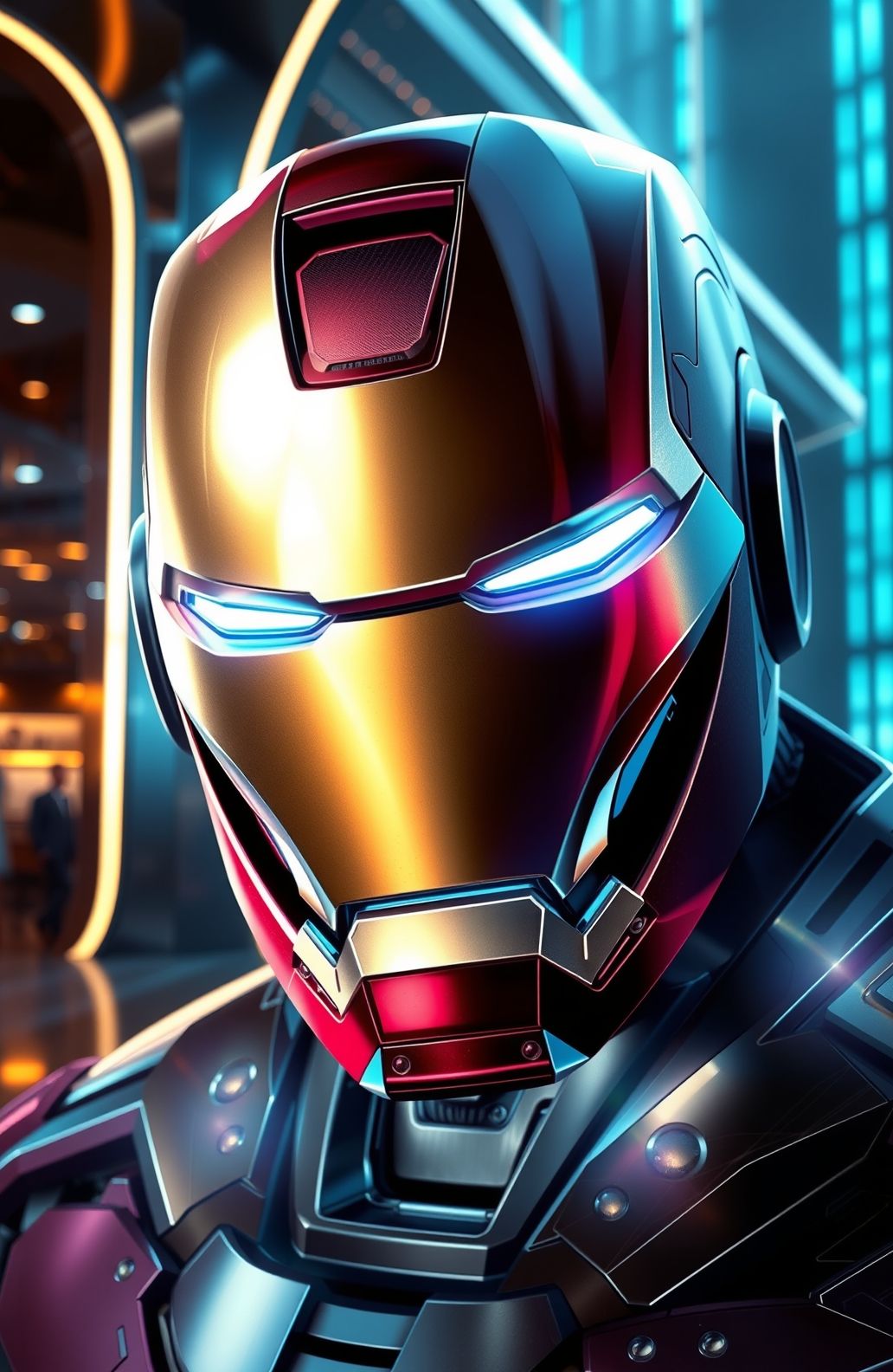 Iron Man Face Wallpaper