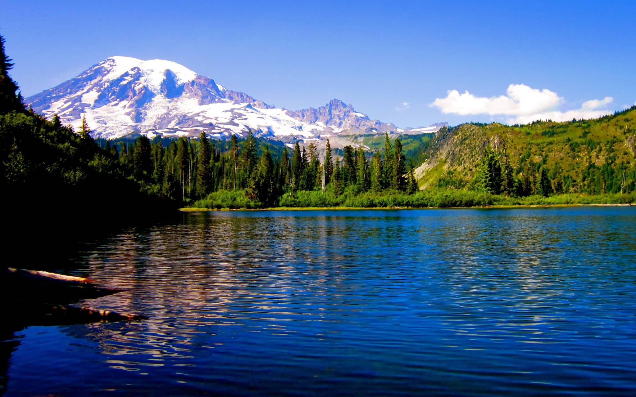 Mt Rainier High Quality And Resolution Wallpaper On