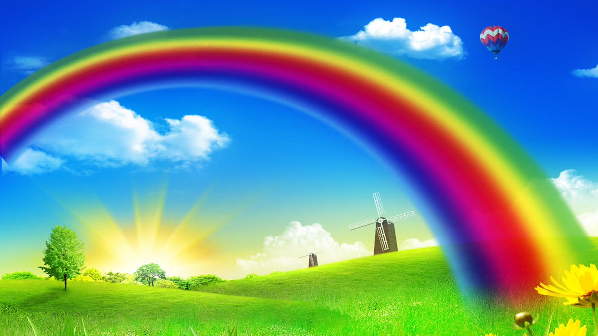 40 Rainbow Sunshine Wallpapers WallpaperSafari 40 Rainbow Sunshine Wallpapers WallpaperSafari