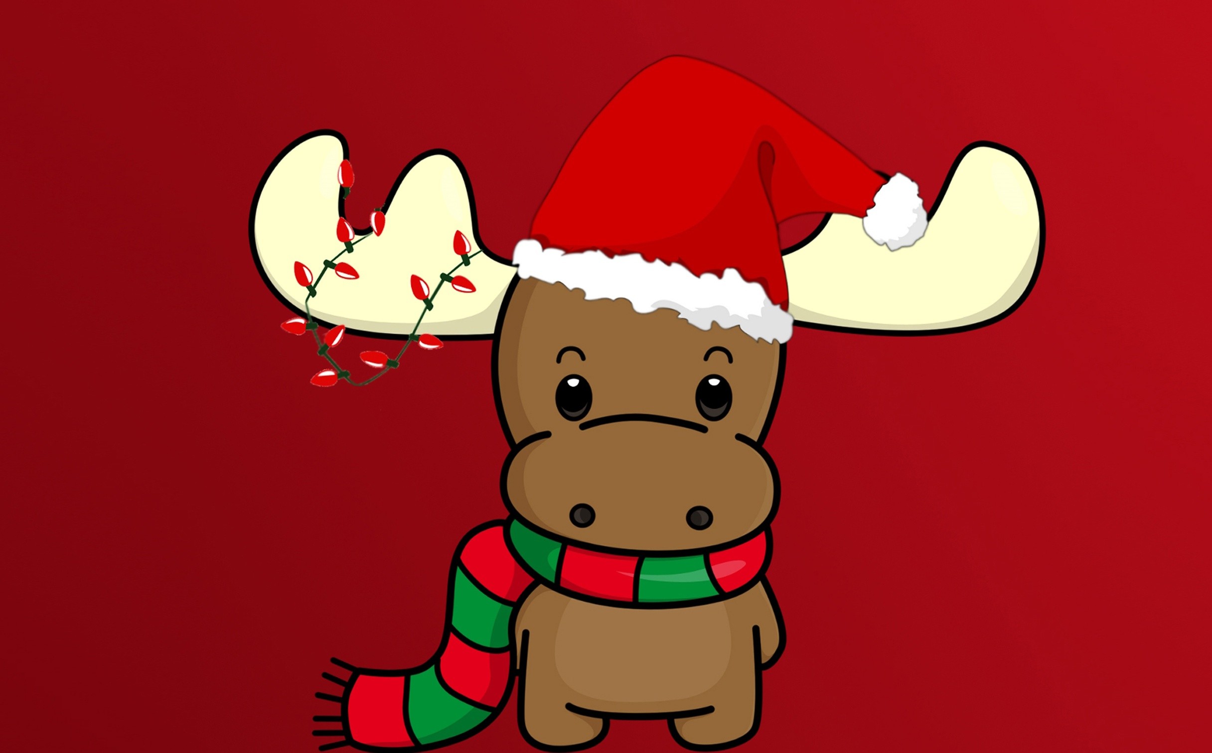 Cute Reindeer Wallpaper