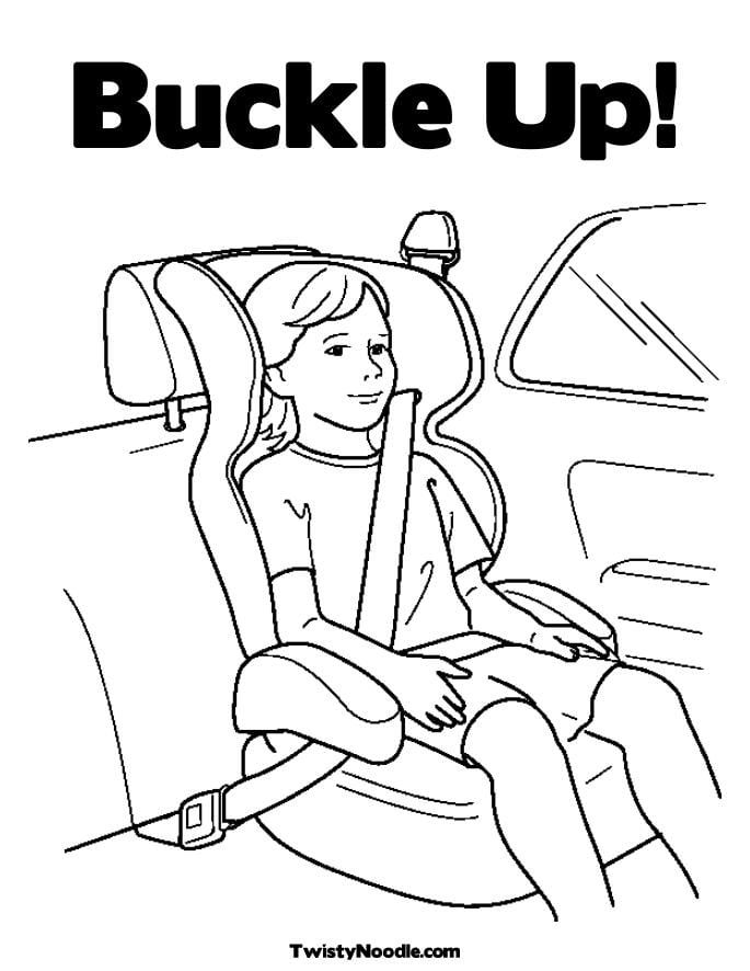 Safety Coloring Pages [samang coloring page]