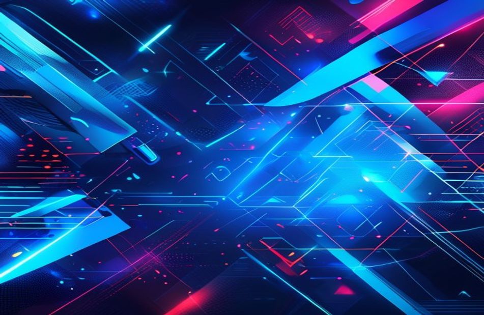 Blue Gaming Wallpaper
