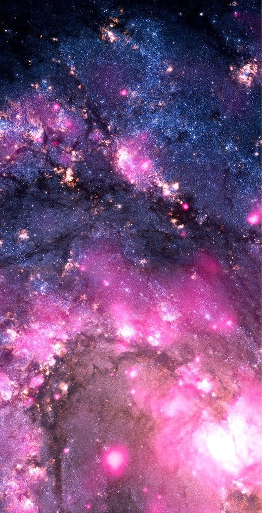 Pink Galaxy Discovered By Bambi On We Heart It