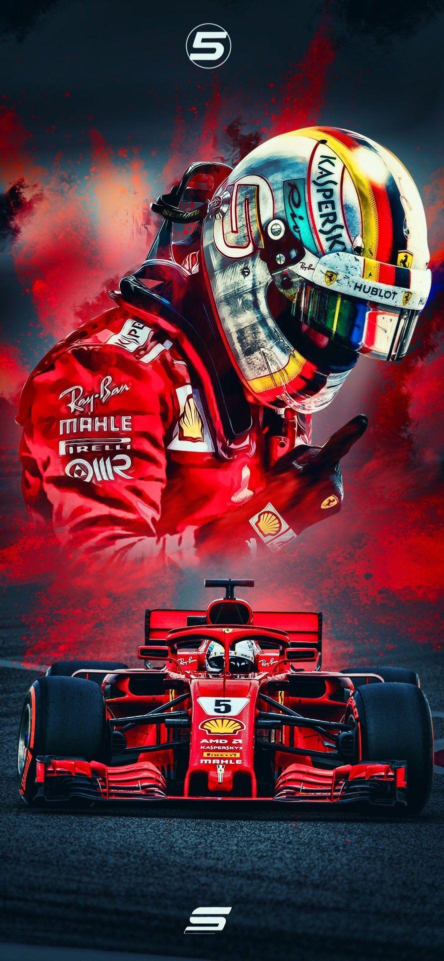 Top New Formula Sebastian Vettel Wallpaper HD