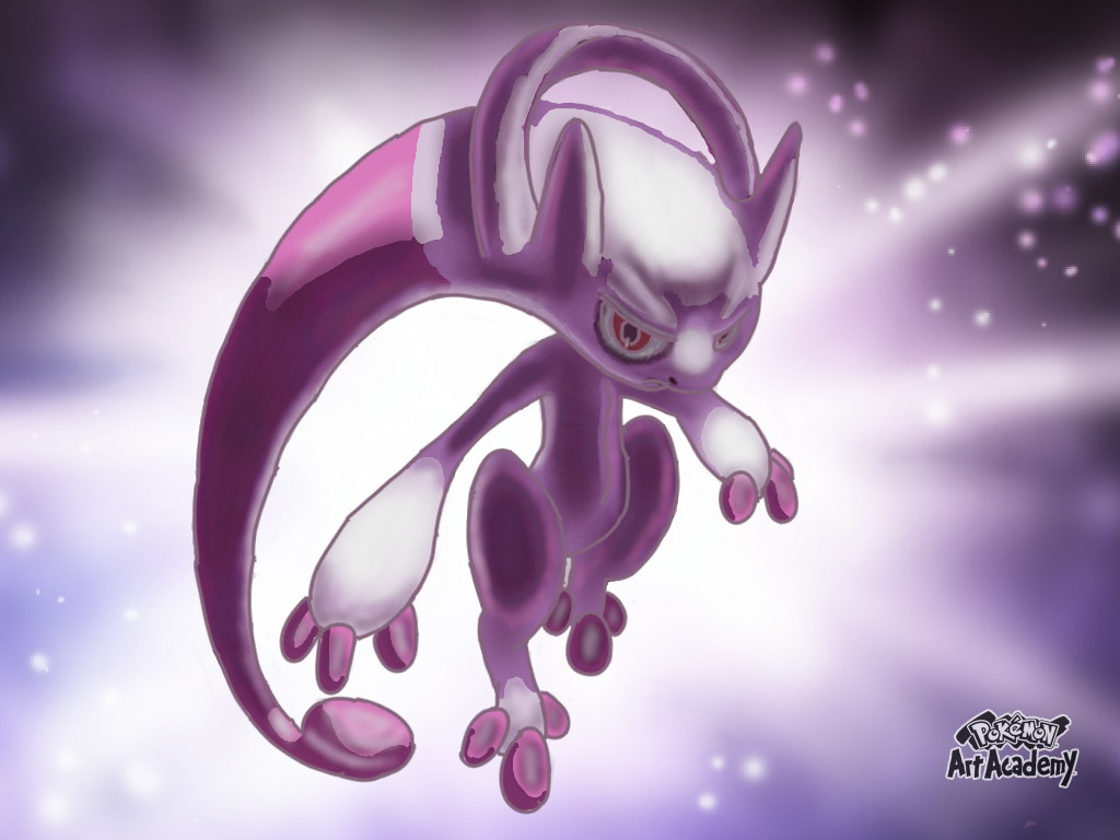 Pokemon Art Academy Picture Mega Mewtwo Y By
