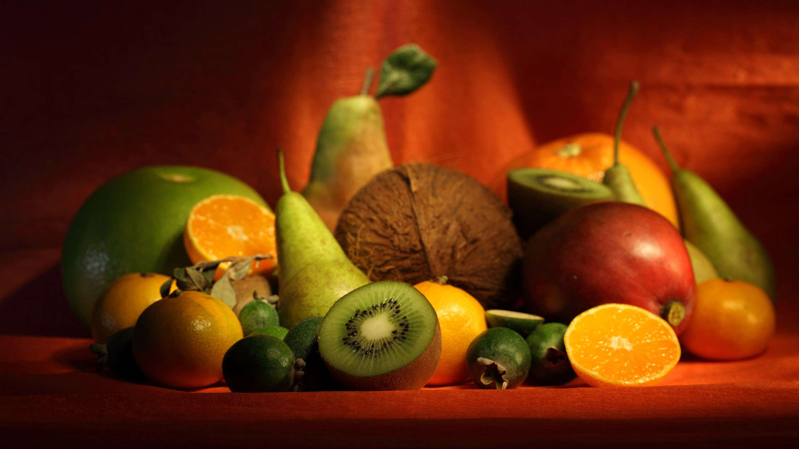Rich In Fruits And Vegetables Wallpaper