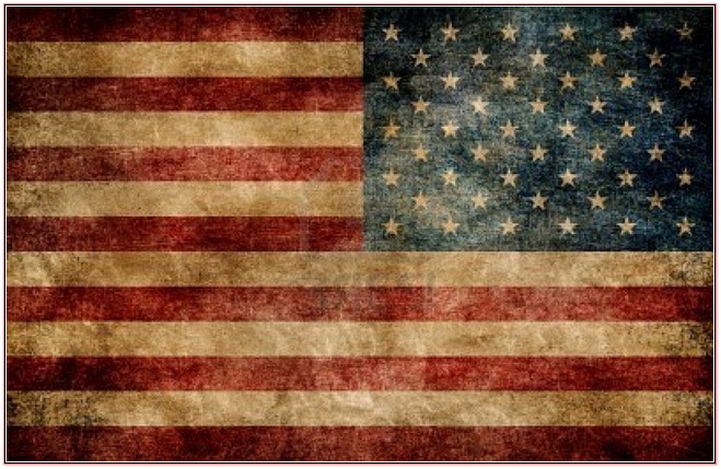 Vintage American Flag Wallpaper HD1