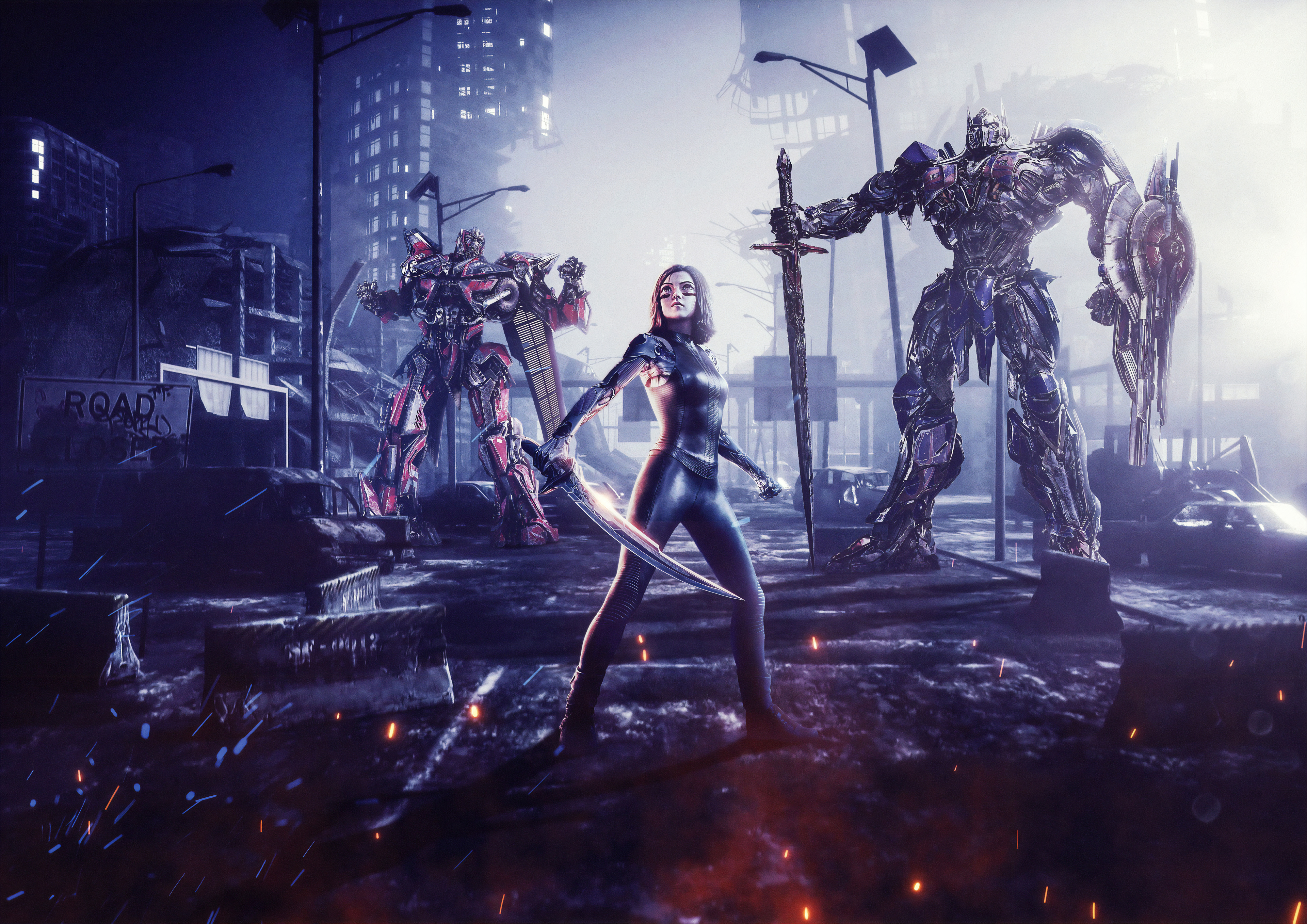 Alita Battle Angel Movie Cgi 4k iPhone Xs X Wallpaper