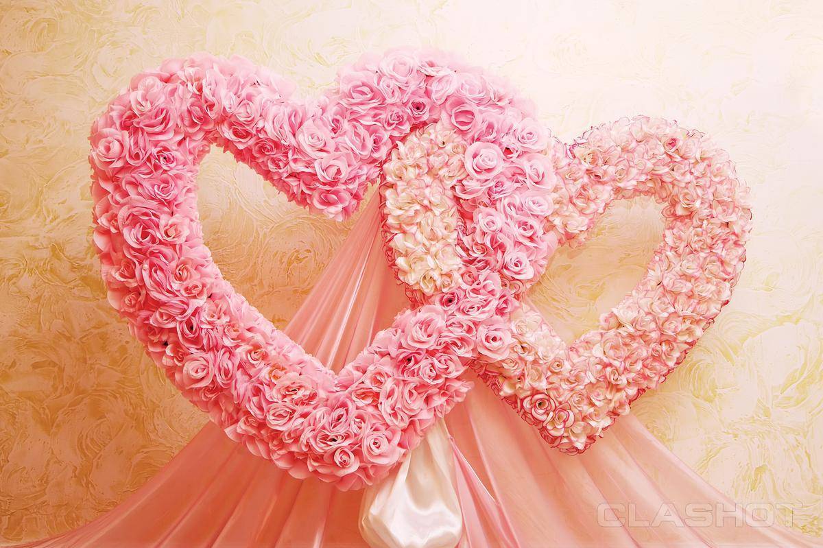 Love Hearts Beautiful Wallpaper For Desktop