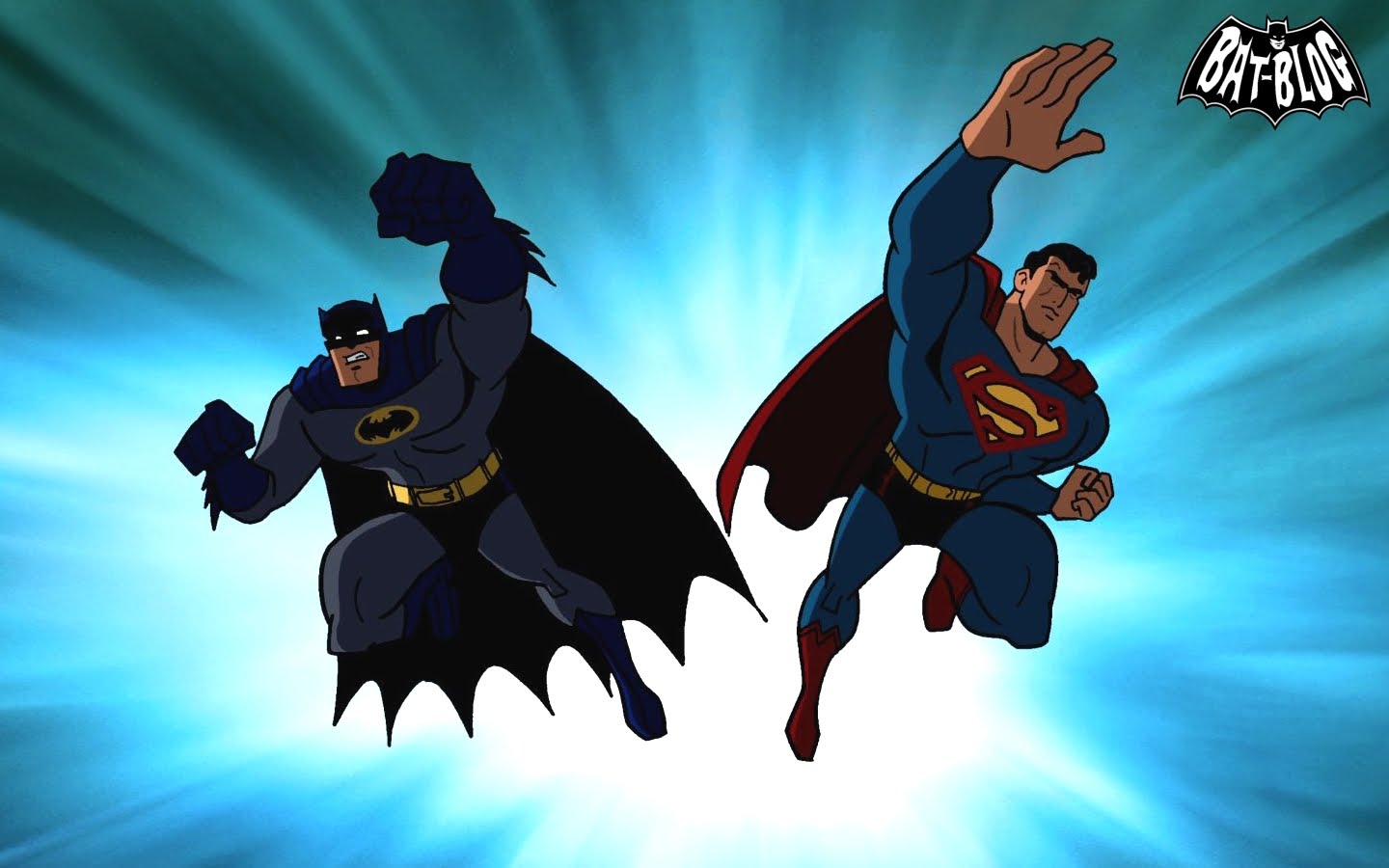 Superman On Batman The Brave And Bold Wallpaper Background