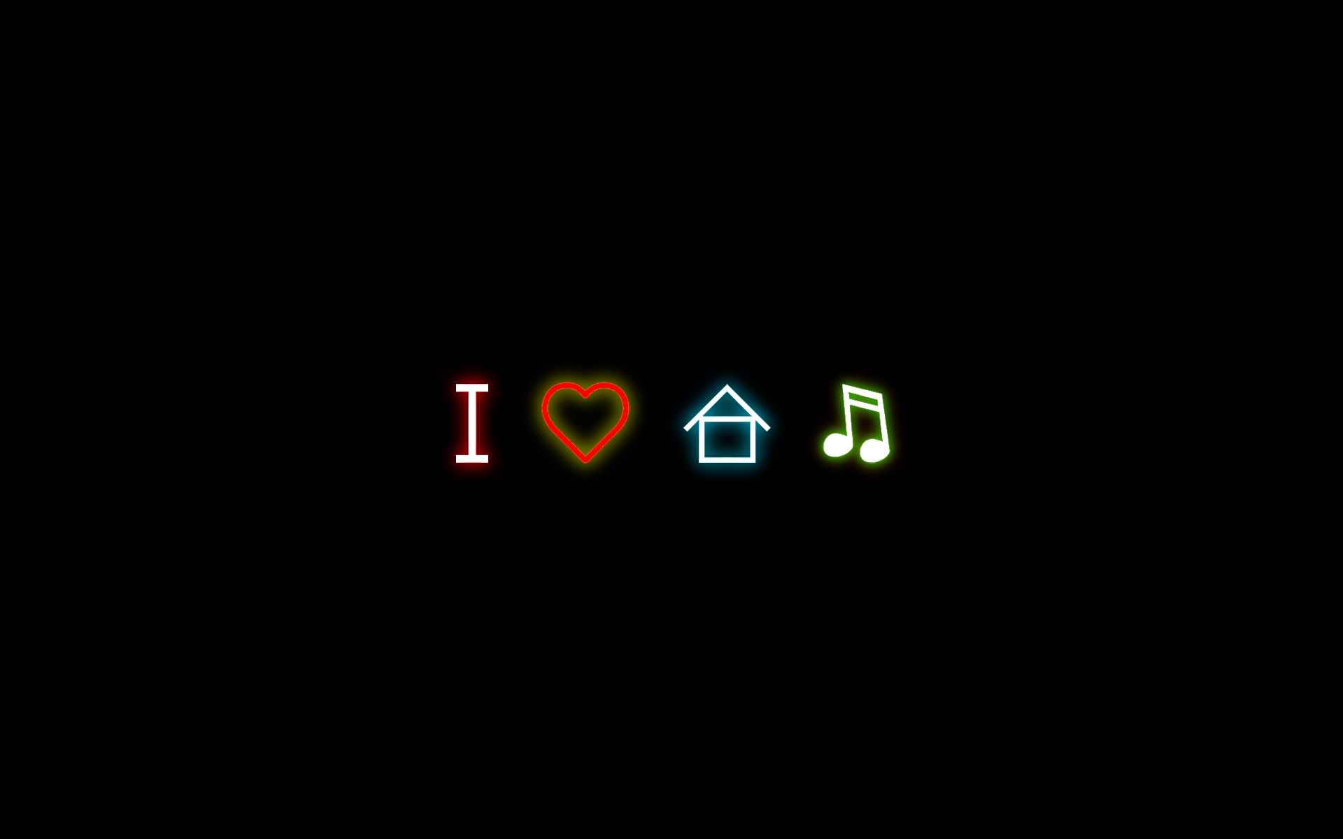 Love Music House Wallpaper Background
