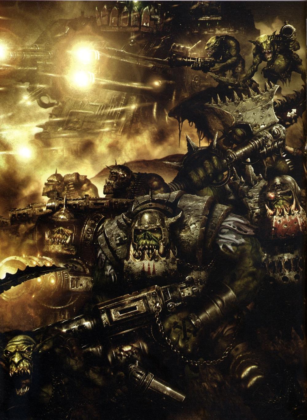 Kurguz Warhammer Wallpaper Image Orc And Orks Fantasy
