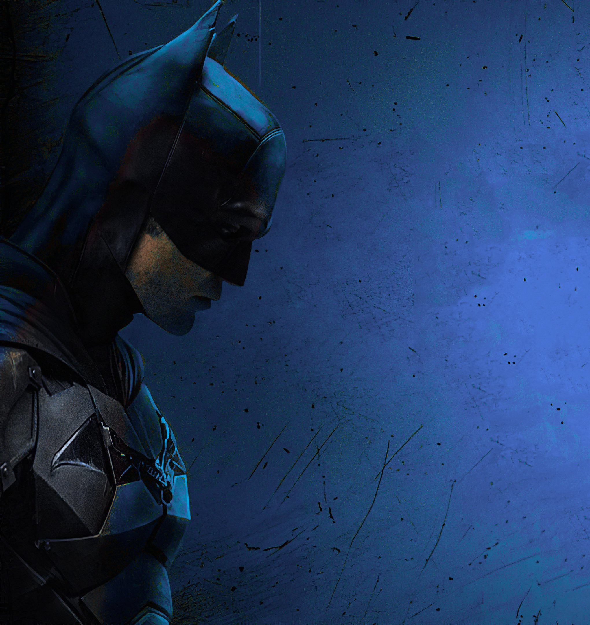 Younis On The Batman Having Blue As Theme For