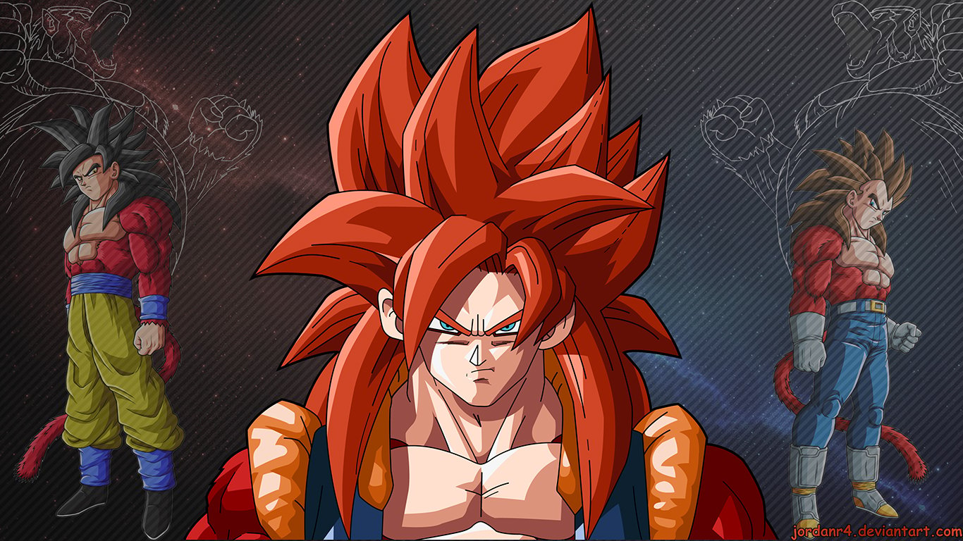 Dragon ball Z - Super Saiyan 4 Goku by DimaV89 on DeviantArt