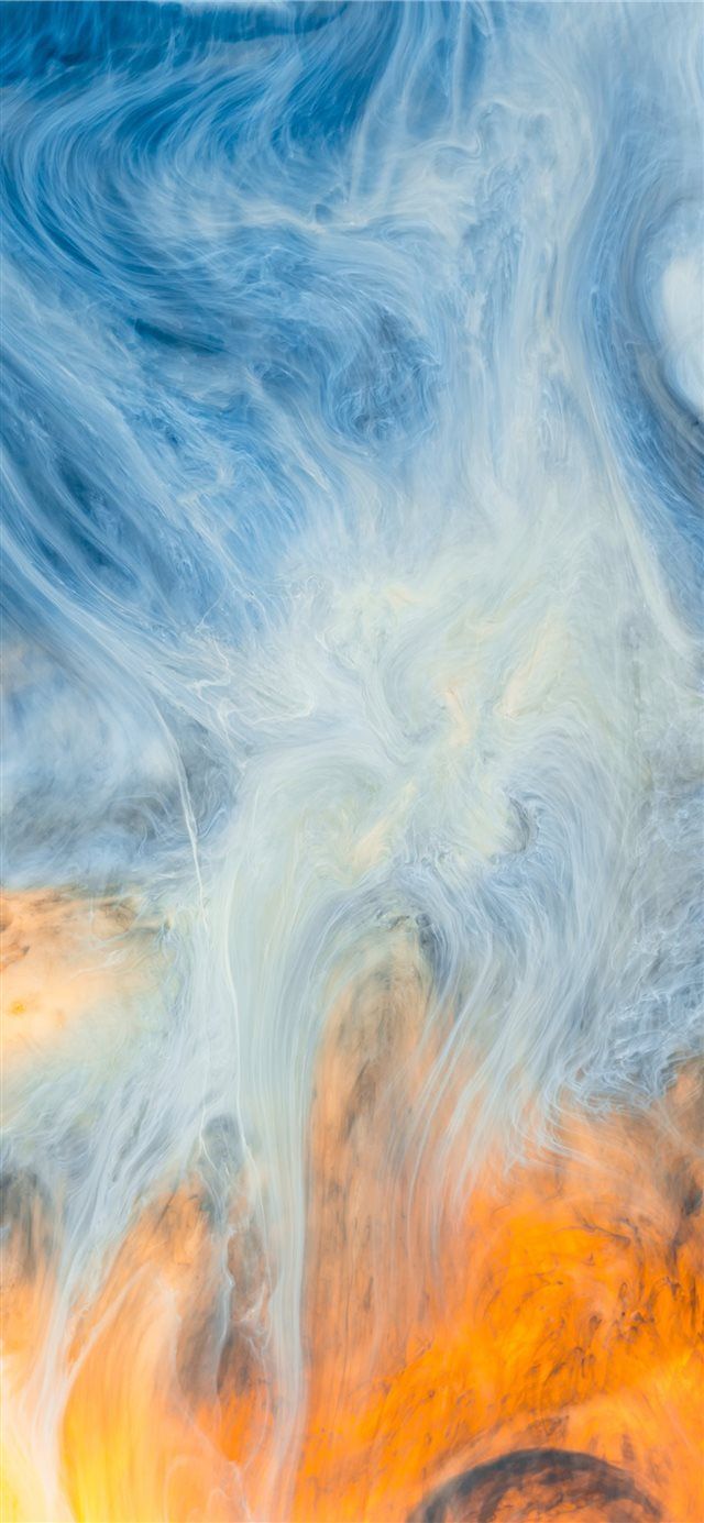 Acrylic Paint Abstract Photo iPhone X Wallpaper Painting